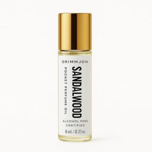 Grimmjow Pure Sandalwood Attar Oil 8ml Roll-On Natural Chandan Perfume