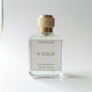 Grimmjow X GOLD 50ml Long Lasting Modern Perfume for Men in Gold Packaging
