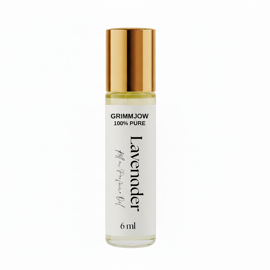 Grimmjow PURE LAVENDER Attar Oil - Pure Lavender Attar Oil (6ml Roll-On)