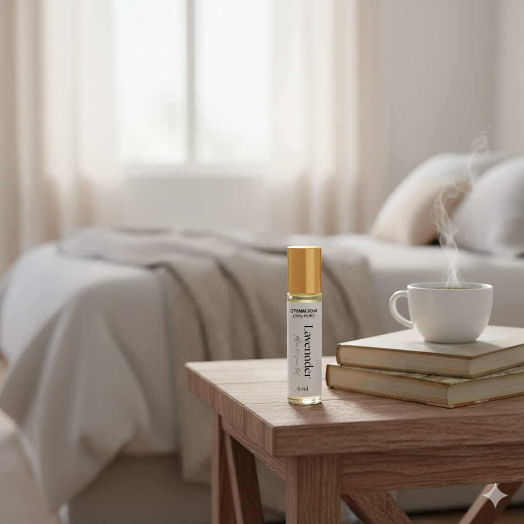 Grimmjow PURE LAVENDER Attar Oil - Pure Lavender Attar Oil (6ml Roll-On) - Image 2