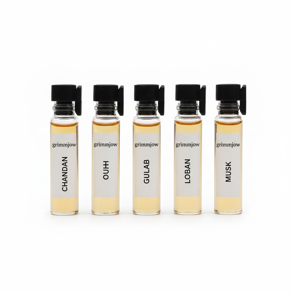 Prayer & Calm – 5 × 1ml Attar Tester Set - Image 4