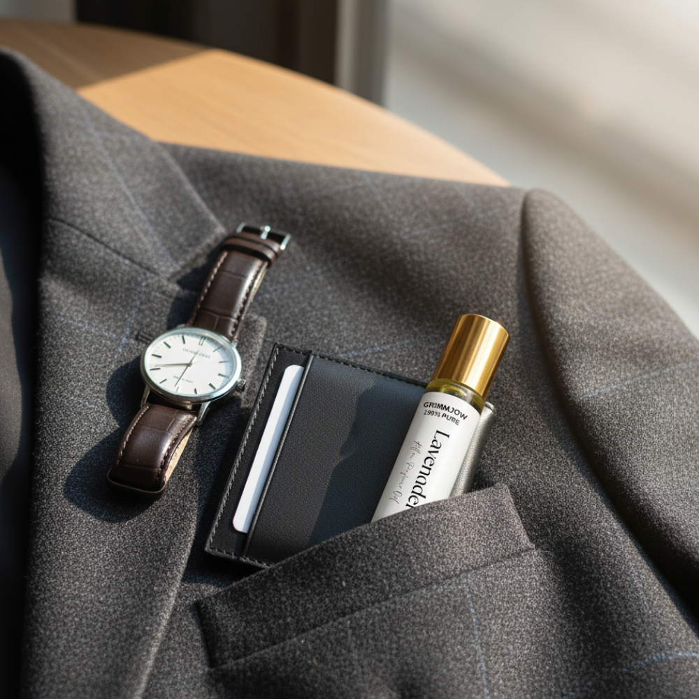 Grimmjow PURE LAVENDER Attar Oil - Pure Lavender Attar Oil (6ml Roll-On) - Image 5