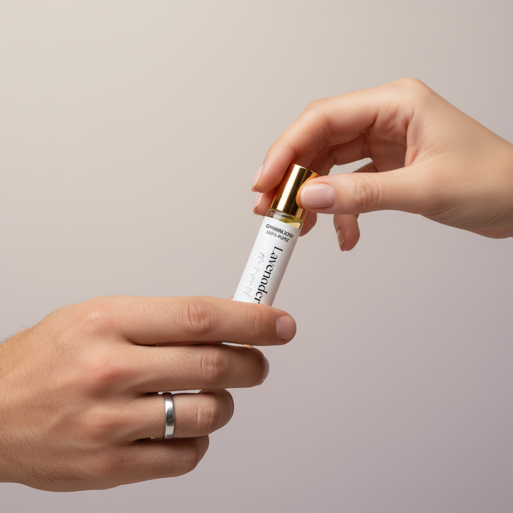 Grimmjow PURE LAVENDER Attar Oil - Pure Lavender Attar Oil (6ml Roll-On) - Image 6